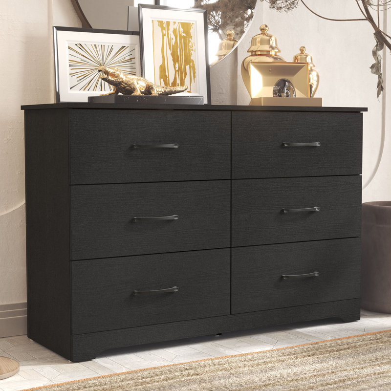 Wade Logan® Arkia 6 Drawer 47'' W Dresser & Reviews | Wayfair